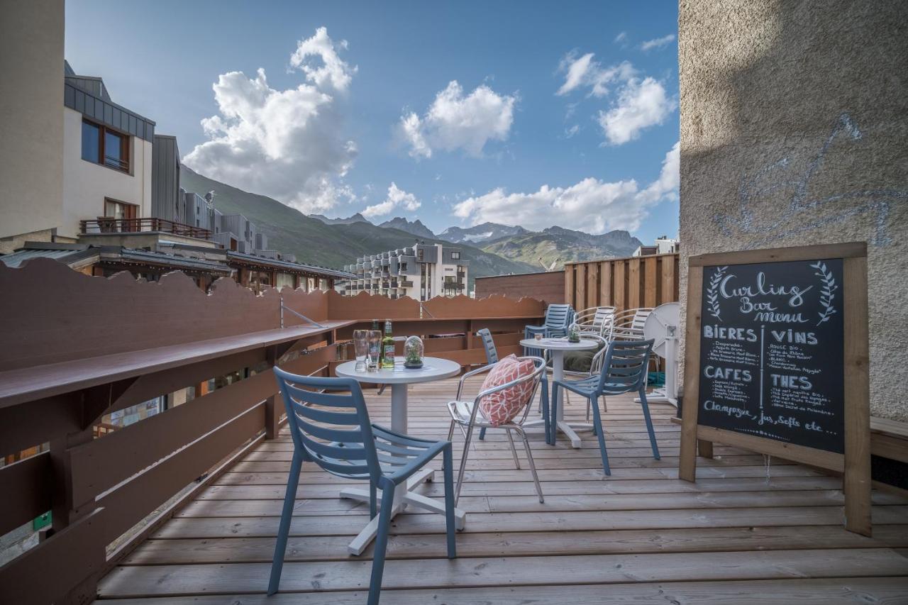 Curling Hôtel&Bar Tignes Exterior foto